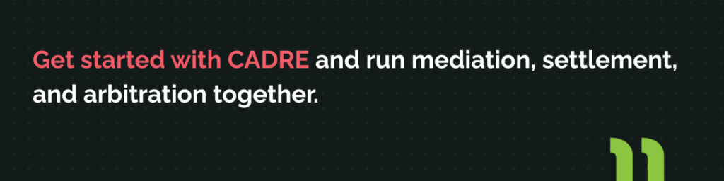 Get started with CADRE