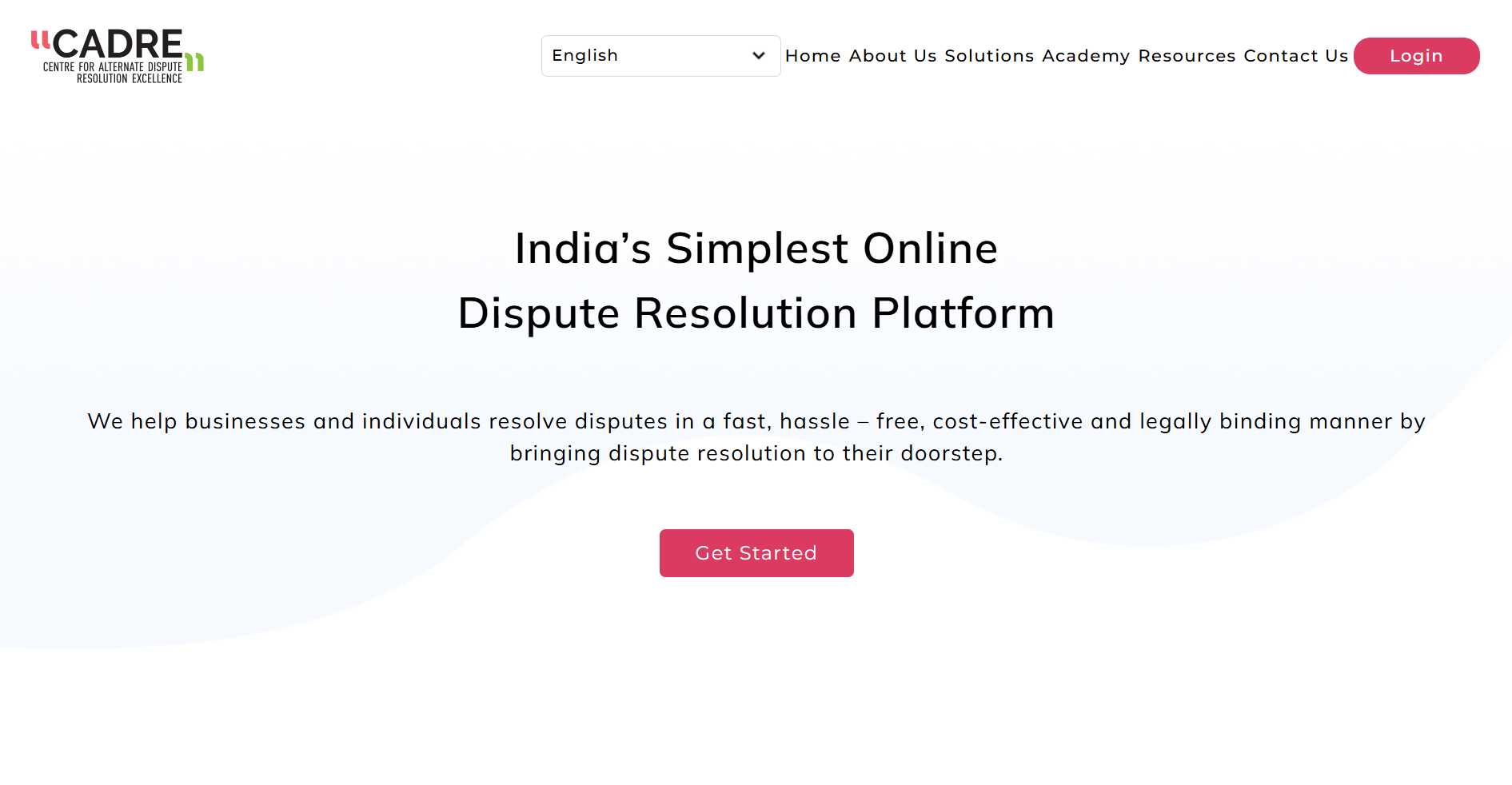 CADRE: India’s simplest online dispute resolution platform