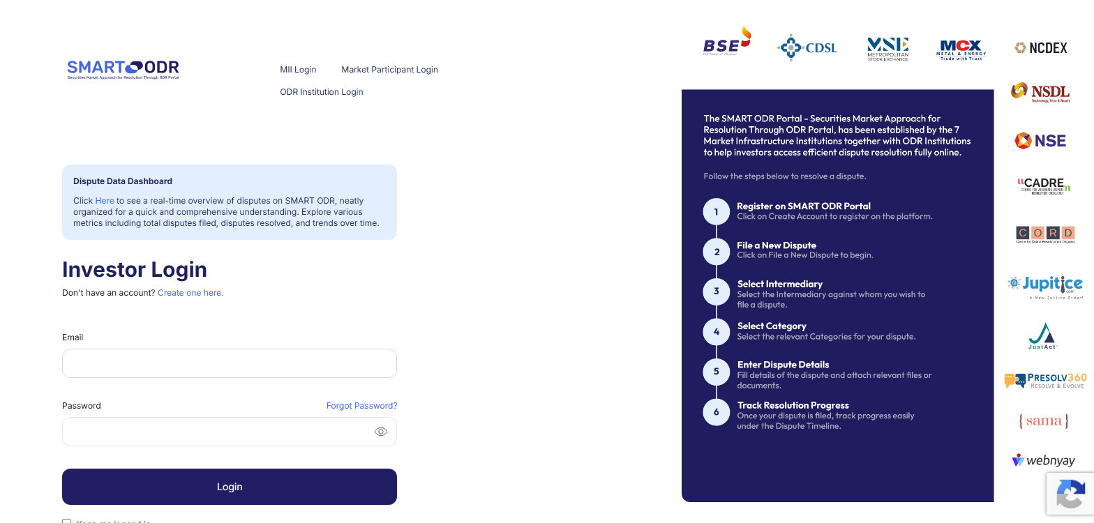 Online dispute resolution via SMART ODR before going to court