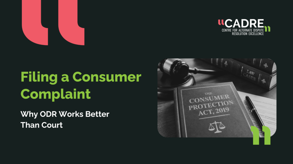 Filing a Consumer Complaint: Why ODR Works Better Than Court