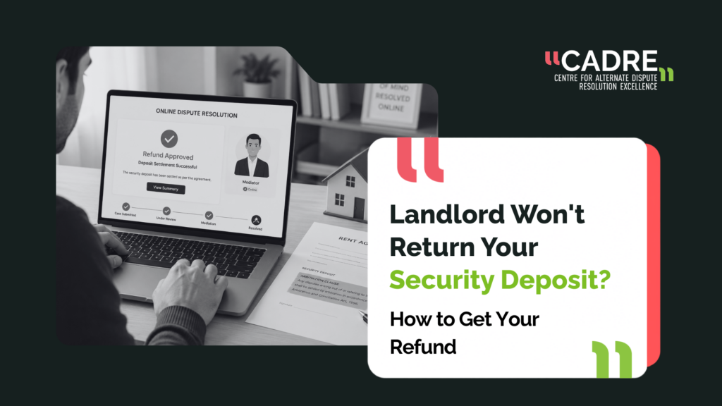 Landlord Won't Return Your Security Deposit? How to Get Your Refund