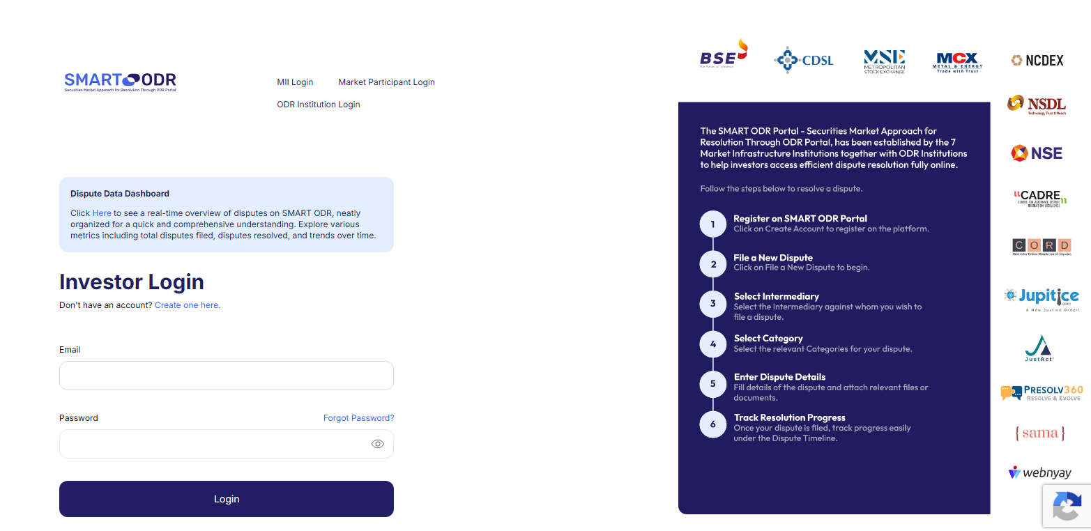 SMART ODR platform for Online dispute resolution